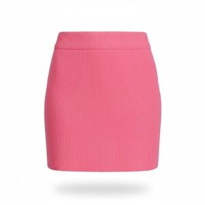 HYFVE NWT hot pink ribbed mini skirt, small